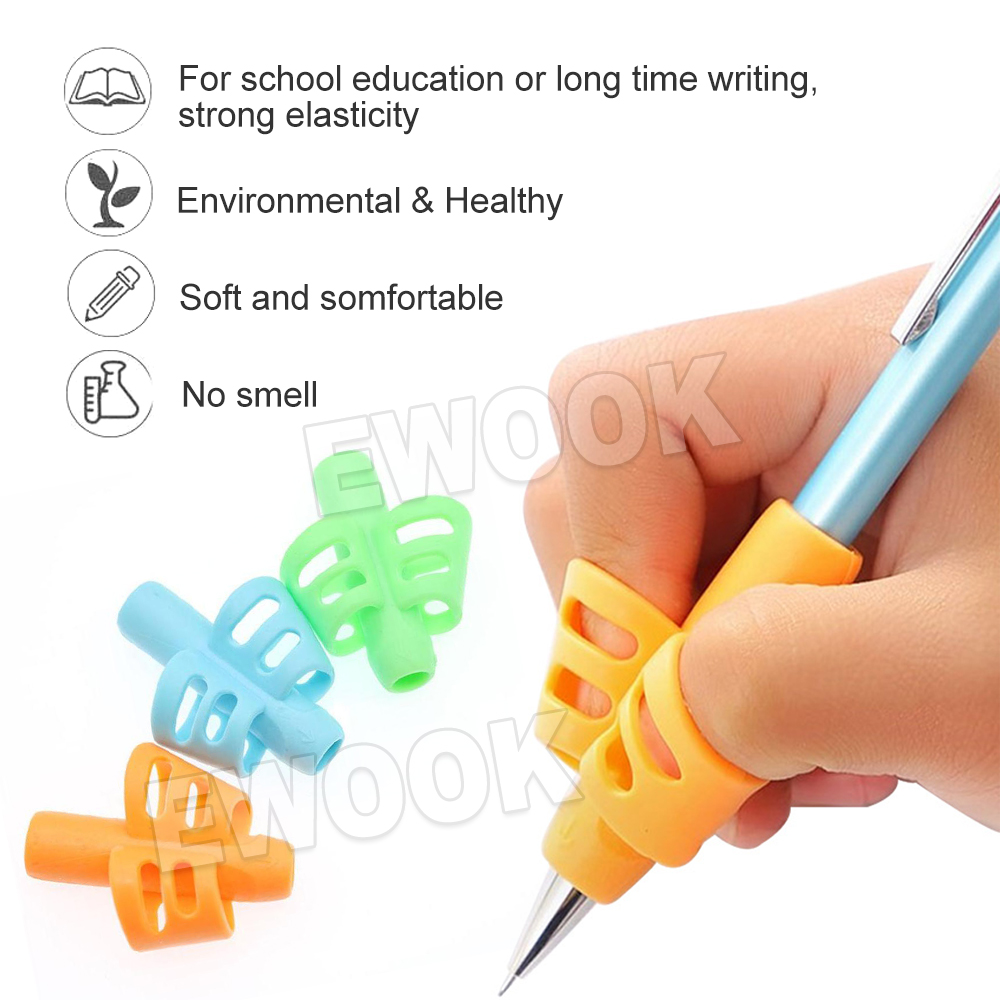 3x Children Pencil Holder Pen Writing Aid Grip Posture Tools Correct picture