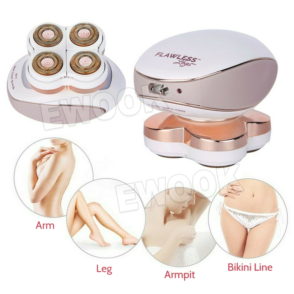 Women S Hair Remover Electric Epilator Shaver Razor Face Leg Bikini Line Trimmer Ebay